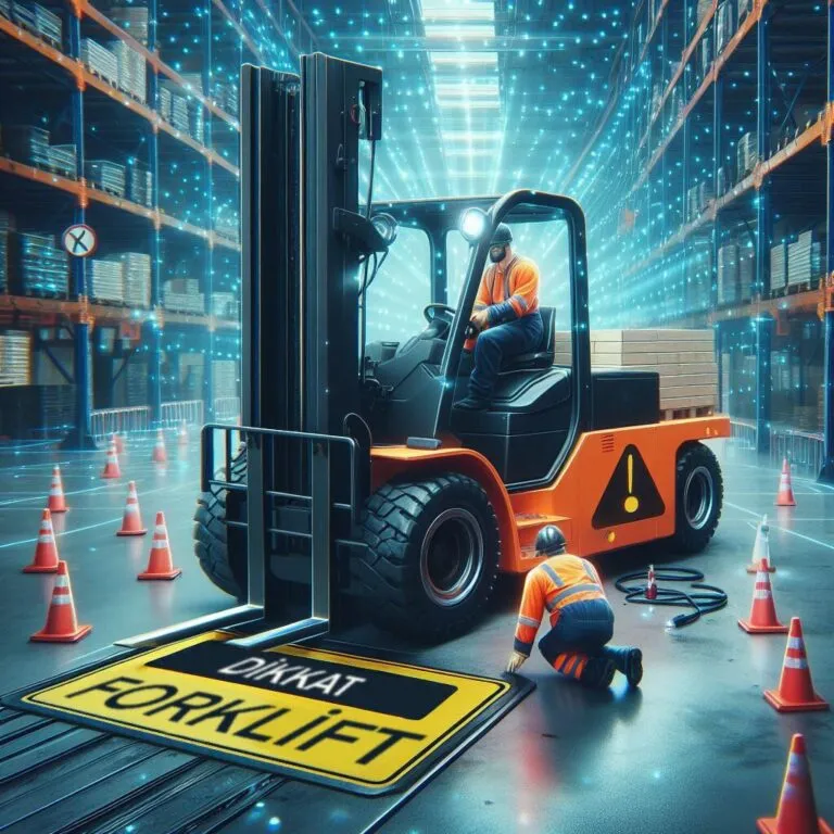 Dikkat Forklift Yaklasti