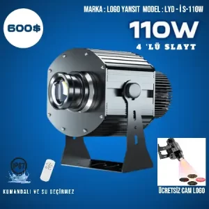 Logo Yansıt LYD-is-110W 4'lü Slayt Gobo Yansıtıcı