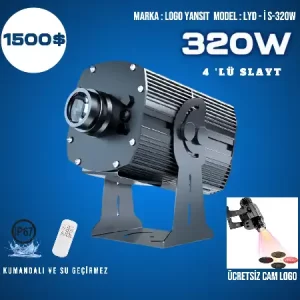 Logo Yansıt LYD-i320W 4'lü Gobo Yansıtıcı