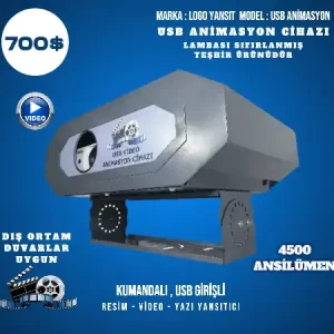 4500 Lümen USB Video Animasyon Cihazı