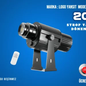 Logo Yansıt Strop Yanıp Sönen LYD-i20W Logo Projektör