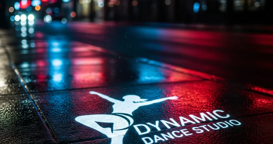 Dans Stüdyoları Neden Logo Yansıtma Cihazlarını Tercih Ediyor? Hem Satıcı Hem de Alıcı İçin Kazan-Kazan DURUMU 1 DANCE e1753916740233
