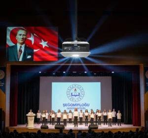 Okulunuzun Logosunu Işıkla Yansıtın: Okullar İçin Logo Yansıtma Cihazları Rehberi 1 okul logo projektör