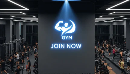 Spor Salonları İçin Enerjik Tanıtım: Logo Yansıtma Cihazlarının Gücü 1 SPORS e1753914560180