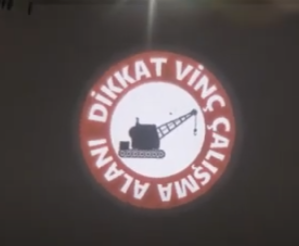 Vinç kazalarını önlemek için Logo Yansıt güvenlik ışığı sistemini kullanabilirsiniz 13 208