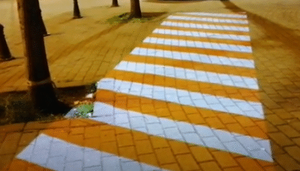 sanal yaya yolu projektörü usb lazer projektör yaya yolu çizgileri ile sanal çizgileri yansıtın 7 27