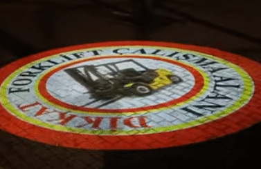 Dikkat Forklift Çalışma Alanı logosunu HD yansıtın! | Logo Yansıt 13 6666