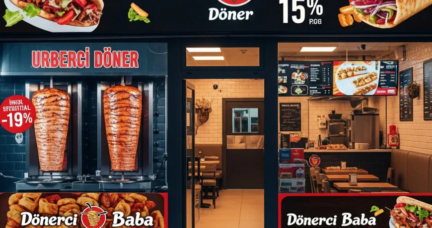 Döner Salonunuzun Atmosferini Dönüştürün: Logo Yansıtma Cihazları ile Dikkat Çekin 1 DONER e1754309267818