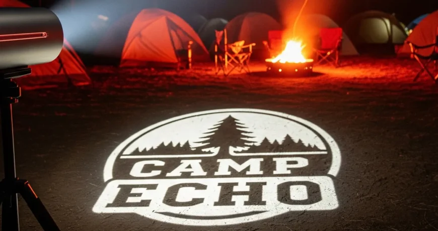 KAMP ALANLARI İÇİN DOĞAYA SAYGILI PAZARLAMA: LOGO YANSITMA CİHAZLARI 1 KAMS e1754131392207