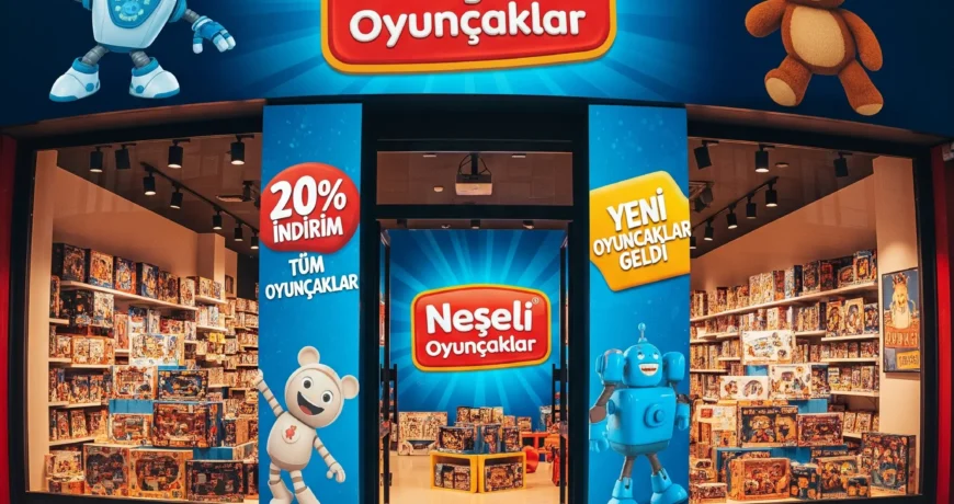 Oyuncak Mağazanızın Büyülü Dünyasını Işıkla Yaratın: Logo Yansıtma Teknolojisi 1 OYUNCAK 1