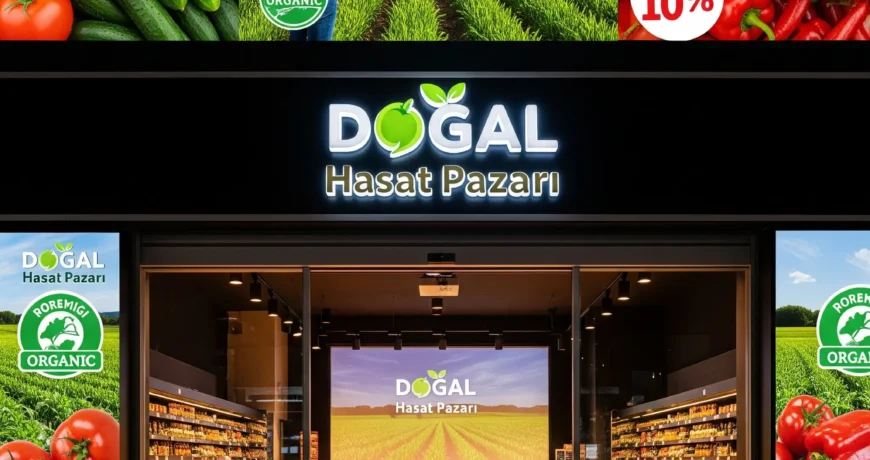Tarladan Sofraya Işıkla Bir Yolculuk: Tarım Ürünleri Markanız İçin Logo Yansıtma 1 TARIM 1
