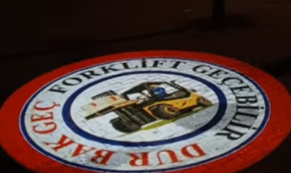 Dikkat Forklift Çıkabilir logosunu HD yansıtın! | Logo Yansıt 3 cae