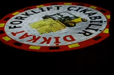 Dikkat Forklift Çıkabilir logosunu HD yansıtın! | Logo Yansıt 11 cccc