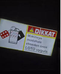 Fabrika ve İnşaatlarda Uyarı İşaretlerini HD Yansıtın! | Logo Yansıt 10 ghj