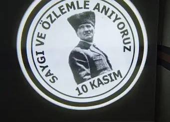 10 Kasım Atatürk'ü Anma Videosu Duvara Yansıtın 1 www.logoyansit.comataturkuanma1