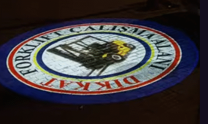 Dikkat Forklift Çalışma Alanı logosunu HD yansıtın! | Logo Yansıt 15 zzzzzzzz