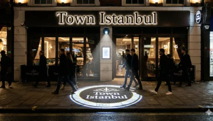 Town Istanbul'un Tercihi: Logo Yansıtma Teknolojisiyle Marka Prestiji 4 Gemini Generated Image 63xp1663xp1663xp