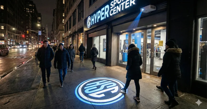 Spor Salonlarında Yeni Trend: HYPER SPOR CENTER ve Logo Yansıt Teknolojisi 1 Gemini Generated Image 8xa23p8xa23p8xa25