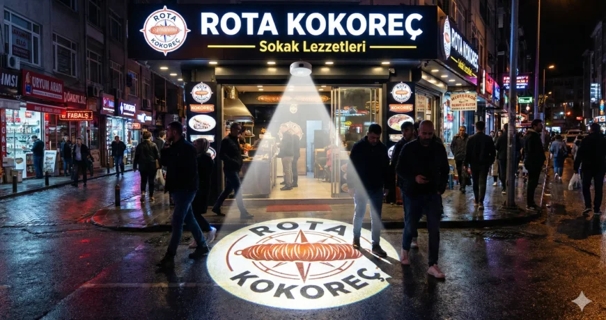 Sokak Lezzetlerine Lazer Dokunuşu: Rota Kokoreç Markasını Yere Nasıl Yansıtıyor? 1 Gemini Generated Image itjqcfitjqcfitjqu