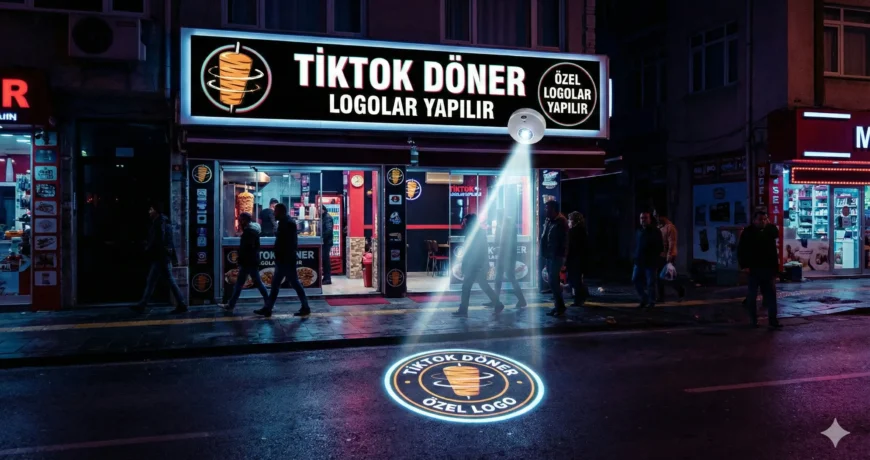 TikTok Fenomeni Dönercinin Parlayan Sırrı: Logo Yansıtma Cihazı ile Tanışın 1 Gemini Generated Image jh4dzbjh4dzbjh4dss