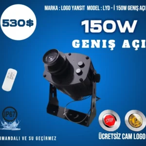 Logo Yansıt Geniş Açı LYD-i150W Goboprojector