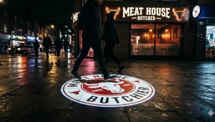 Klasik Lezzet, Modern Sunum: MEAT HOUSE BUTCHER ve Logo Yansıt Gücü 9 Gemini Generated Image ay3vliay3vliay3v4545