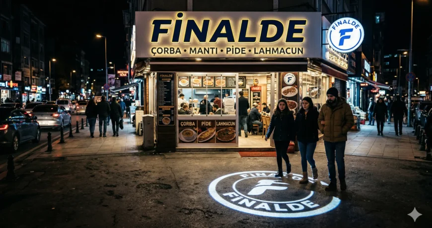 FİNALDE Logosu Zeminden Tavana Her Yerde: Lüks ve Etkileyici Sunum 1 Gemini Generated Image yq70styq70styq7089