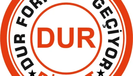 Forklift Uyarı Logosu ve İş Güvenliği Projeksiyon Sistemleri 12 dur dikkat forklift geciyor