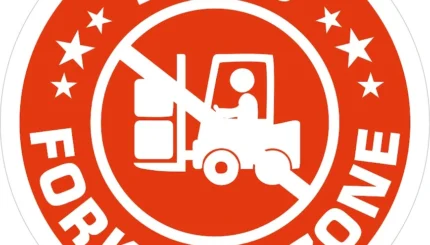 Sıfır Kaza Hedefi İçin Akıllı Çözüm: "ZERO FORKLIFT ZONE" Sensörlü Projeksiyon 13 zero forklift zone gobo