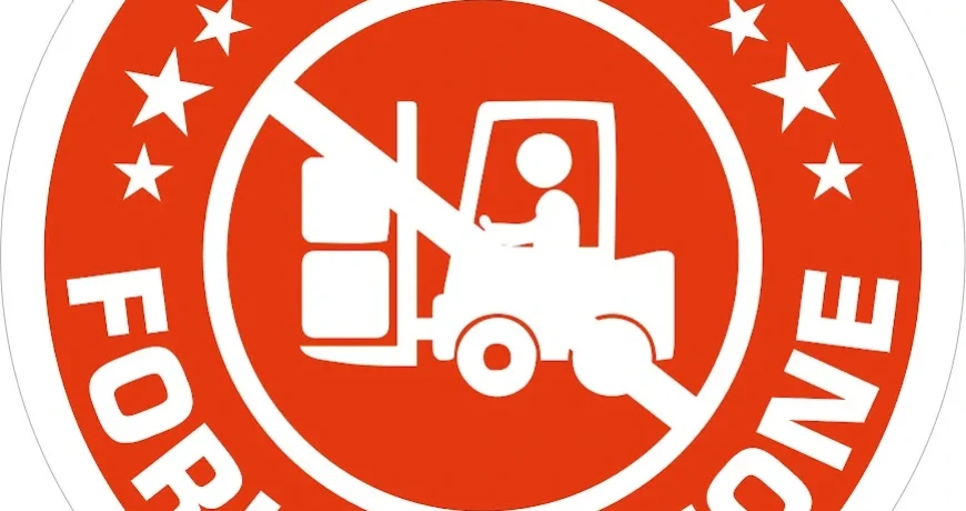 zero forklift zone gobo