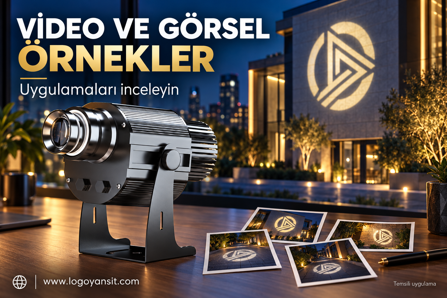 Logo Yansıt Video ve Görsel Örnekleri İnceleme Rehberi 1 Video ve görsel örneklerinize nereden ulaşabilirim?