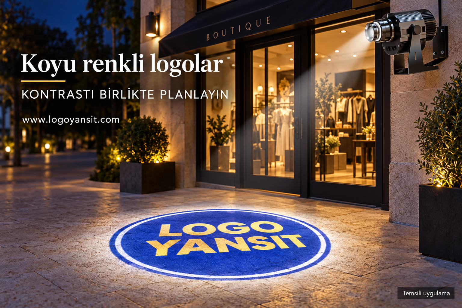 Koyu renkli logo yansıtma: renk, yüzey ve kontrast rehberi 1 Koyu renkli logo yansıtma: renk, yüzey ve kontrast rehberi