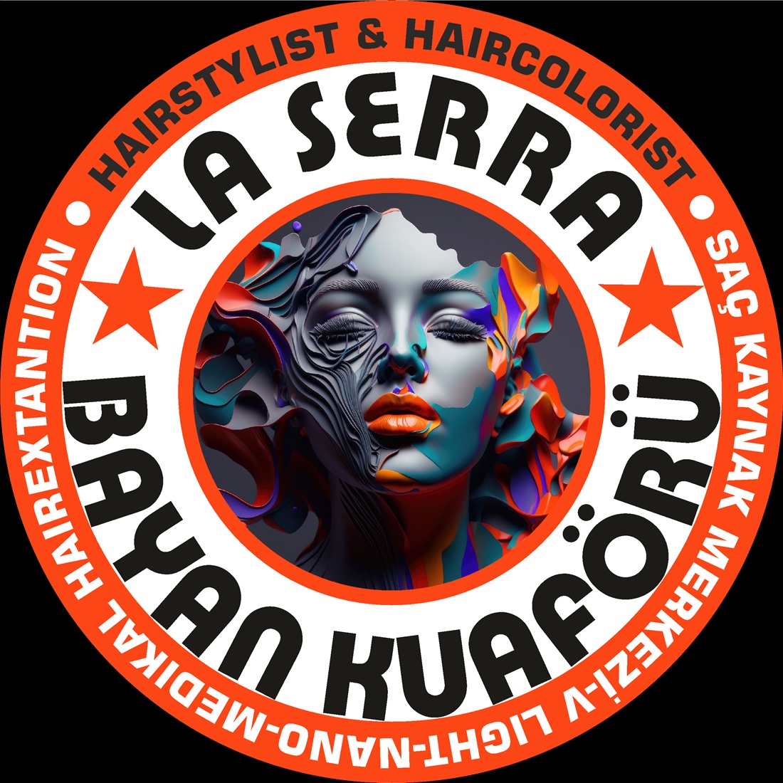 La Serra — Portre · renkli detaylar