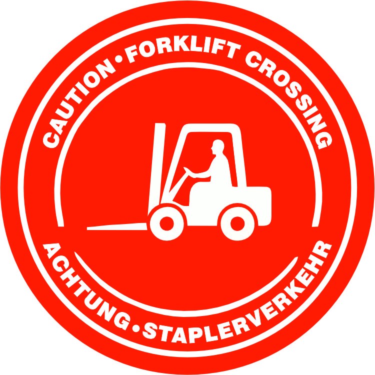 Forklift yolu uyarı yansıtma ile mesajınızı görünür kılın | LY-015 1 Caution forklift crossing uyarı tasarımı - LY-015