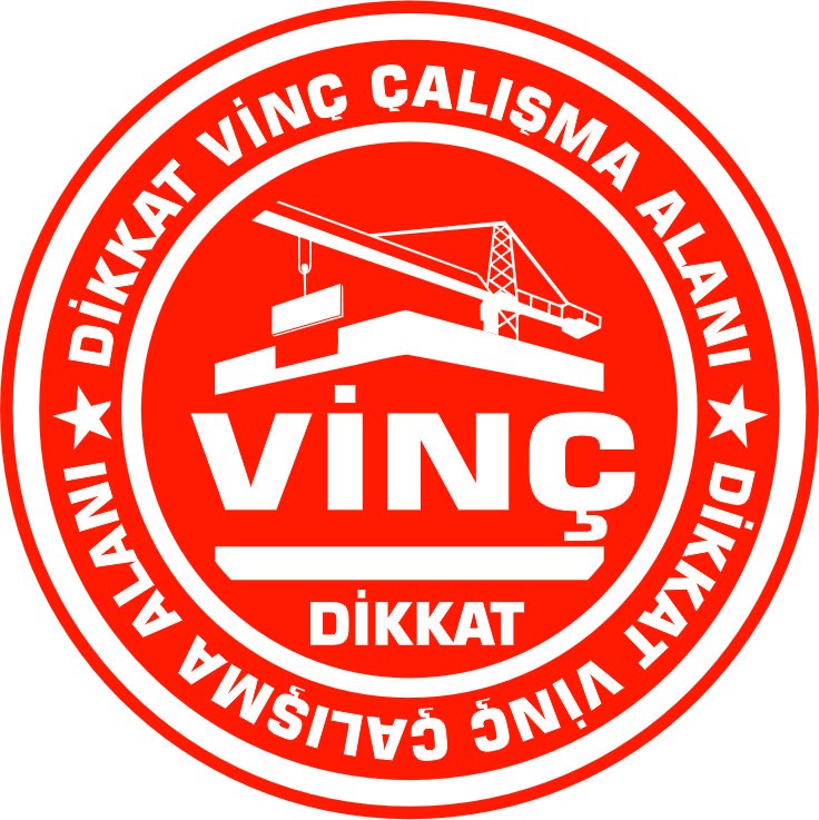 Vinç uyarı yansıtma ile mesajınızı görünür kılın | LY-028 1 Dikkat vinç çalışma alanı vinç resimli uyarı tasarımı - LY-028