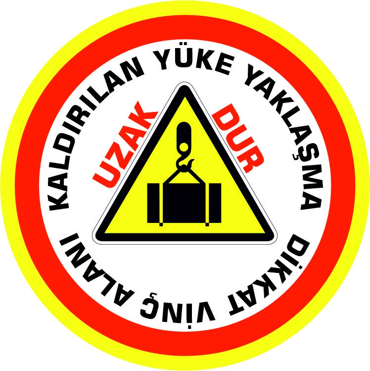 Vinç uyarı yansıtma ile mesajınızı görünür kılın | LY-039 1 Kaldırılan yüke yaklaşma uyarı tasarımı - LY-039