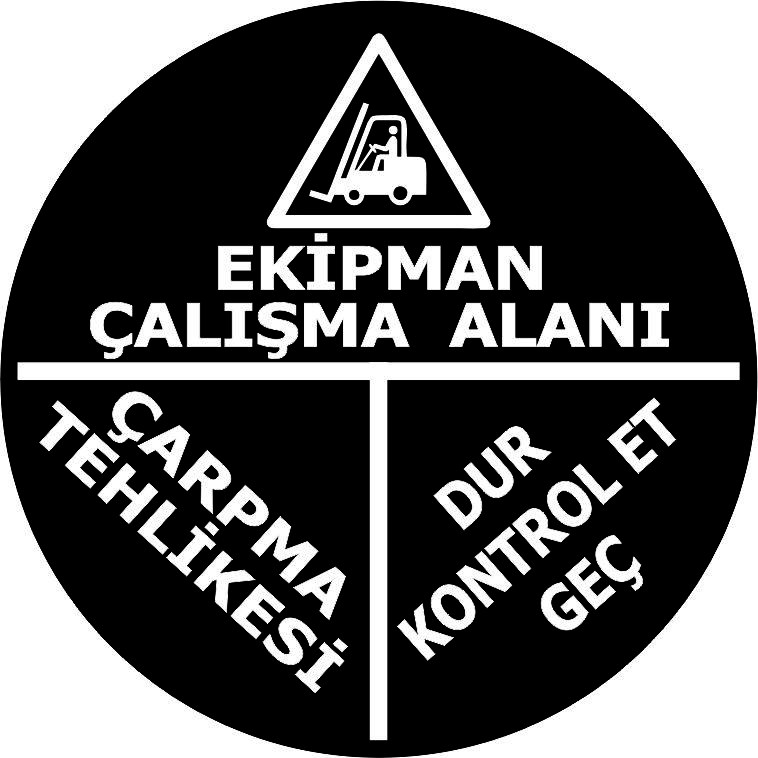 Forklift çalışma alanı yansıtma ile mesajınızı görünür kılın | LY-071 1 Ekipman çalışma alanı uyarı tasarımı - LY-071
