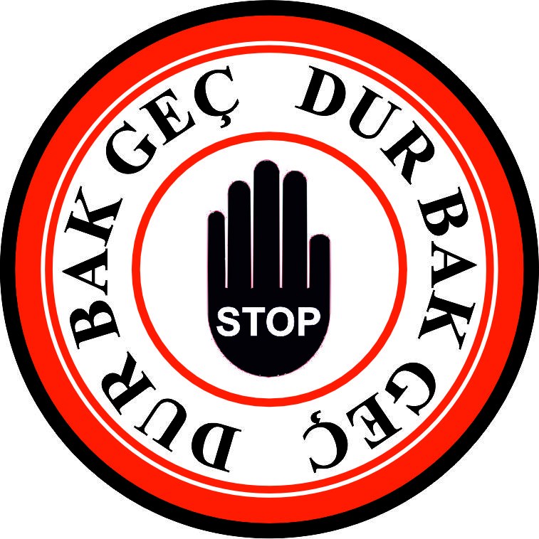 Dur bak geç yansıtma ile mesajınızı görünür kılın | LY-073 1 Stop dur bak geç uyarı tasarımı - LY-073