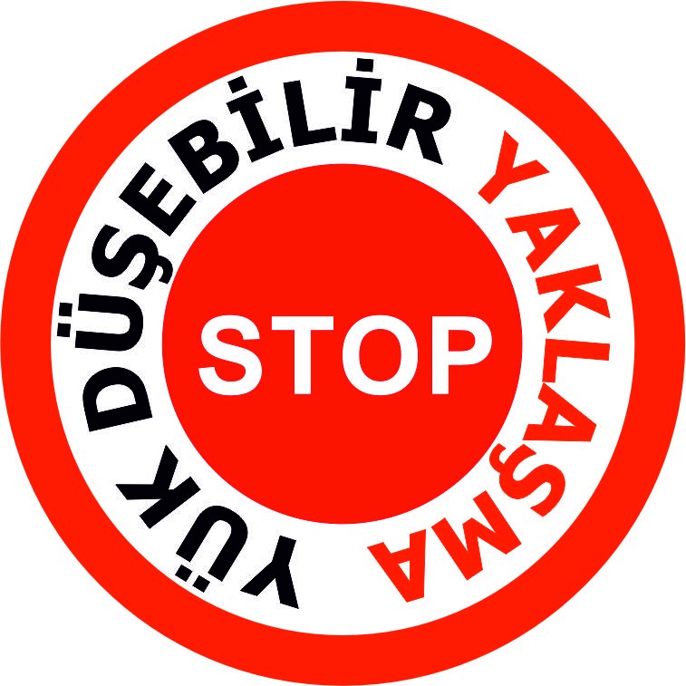Yük uyarısı yansıtma ile mesajınızı görünür kılın | LY-079 1 Stop yük düşebilir yaklaşma uyarı tasarımı - LY-079