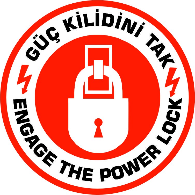 Enerji kilitleme uyarısı yansıtma ile mesajınızı görünür kılın | LY-092 1 Güç kilidini tak uyarı tasarımı - LY-092