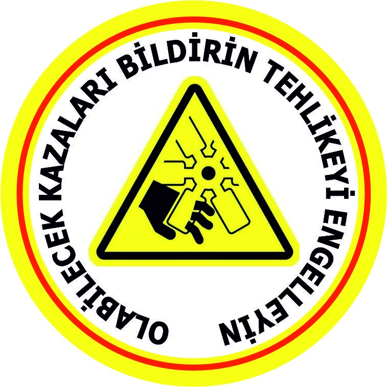 Ramak kala uyarısı yansıtma ile mesajınızı görünür kılın | LY-103 1 Sarı renkli olabilecek kazaları bildirin tehlikeleri engelleyin uyarı tasarımı - LY-103