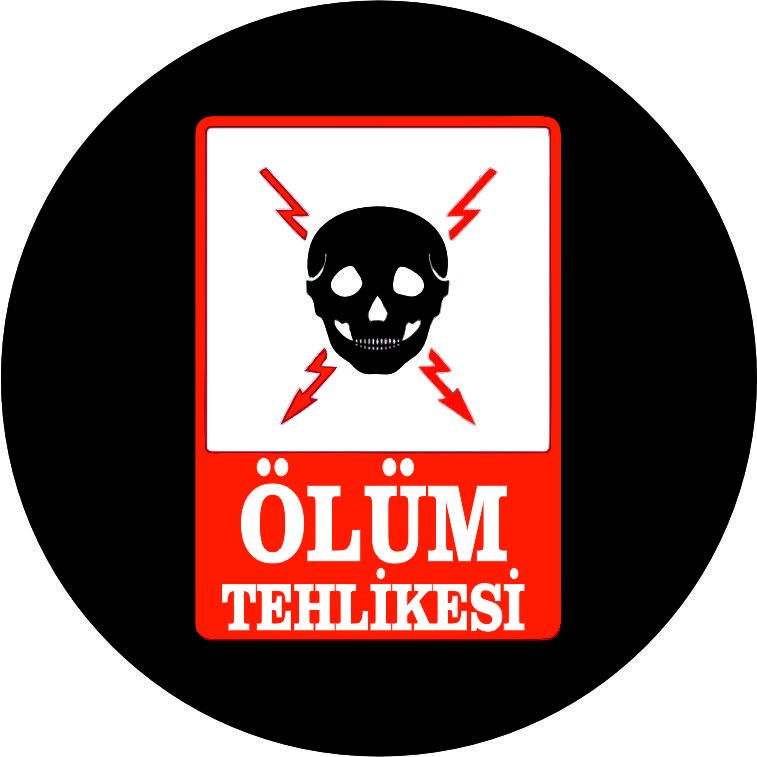 Tehlike uyarısı yansıtma ile mesajınızı görünür kılın | LY-148 1 Ölüm tehlikesi uyarı tasarımı - LY-148