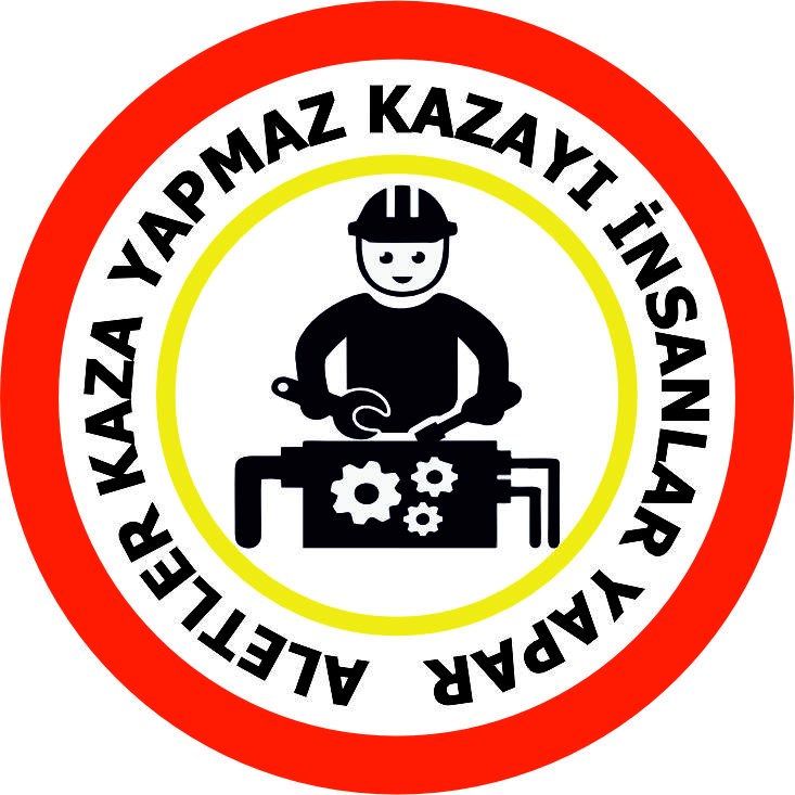Iş güvenliği mesajı yansıtma ile mesajınızı görünür kılın | LY-153 1 Aletler kaza yapmaz kazayı insanlar yapar uyarı tasarımı - LY-153