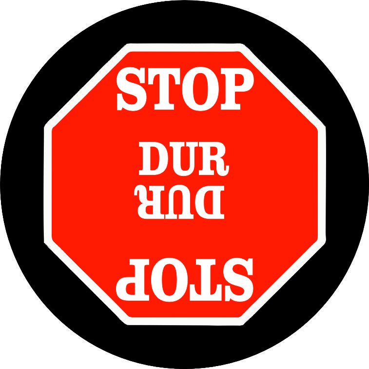 Dur uyarısı yansıtma ile mesajınızı görünür kılın | LY-191 1 Stop dur köşeli uyarı tasarımı - LY-191