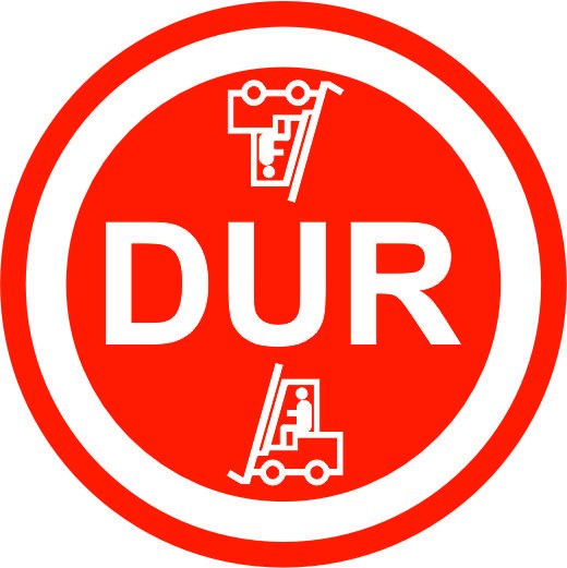 Dur uyarısı yansıtma ile mesajınızı görünür kılın | LY-200 1 Forklift resimli dur uyarı tasarımı - LY-200