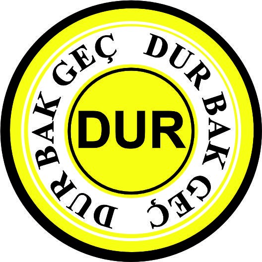 Dur bak geç yansıtma ile mesajınızı görünür kılın | LY-218 1 Sarı renkli dur bak geç uyarı tasarımı - LY-218