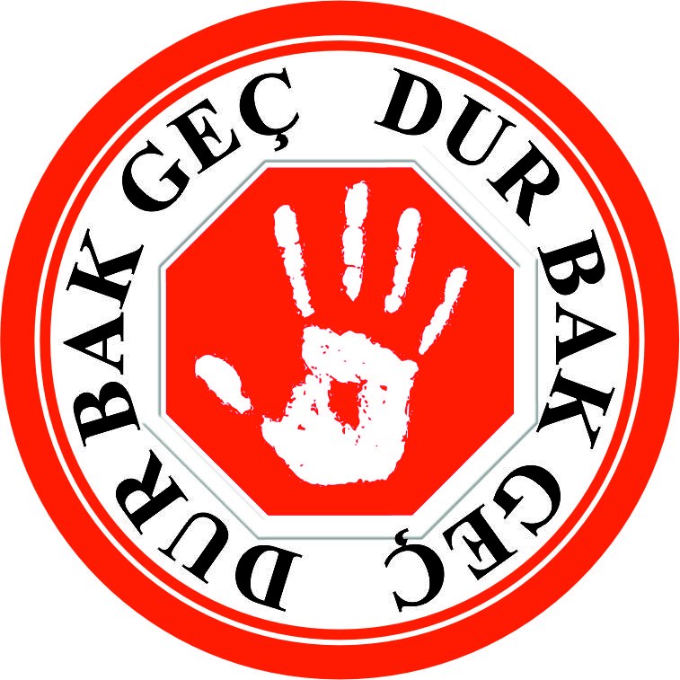 Dur bak geç yansıtma ile mesajınızı görünür kılın | LY-219 1 El işareti olan dur bak geç uyarı tasarımı - LY-219