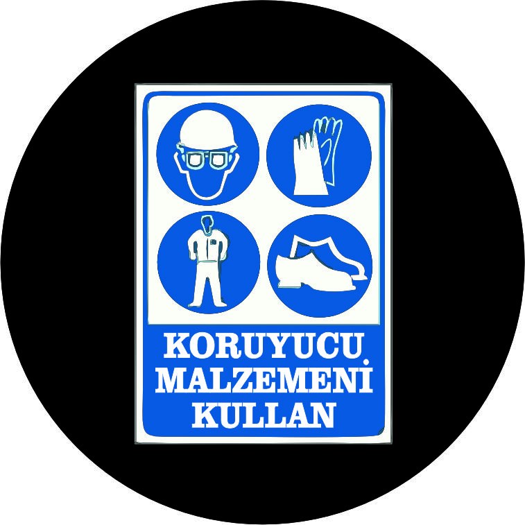 Kkd uyarı yansıtma ile mesajınızı görünür kılın | LY-227 1 Koruyucu malzemeleri kullan uyarı tasarımı - LY-227