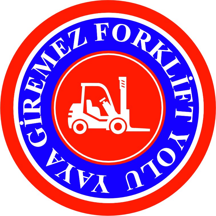 Yaya giremez uyarısı yansıtma ile mesajınızı görünür kılın | LY-228 1 Yaya giremez forklift yolu mavi uyarı tasarımı - LY-228