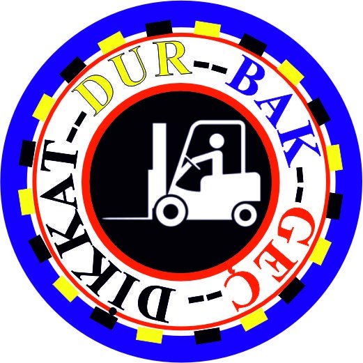 Dur bak geç yansıtma ile mesajınızı görünür kılın | LY-229 1 Dikkat dur bak geç çizgili mavi çerçeve uyarı tasarımı - LY-229